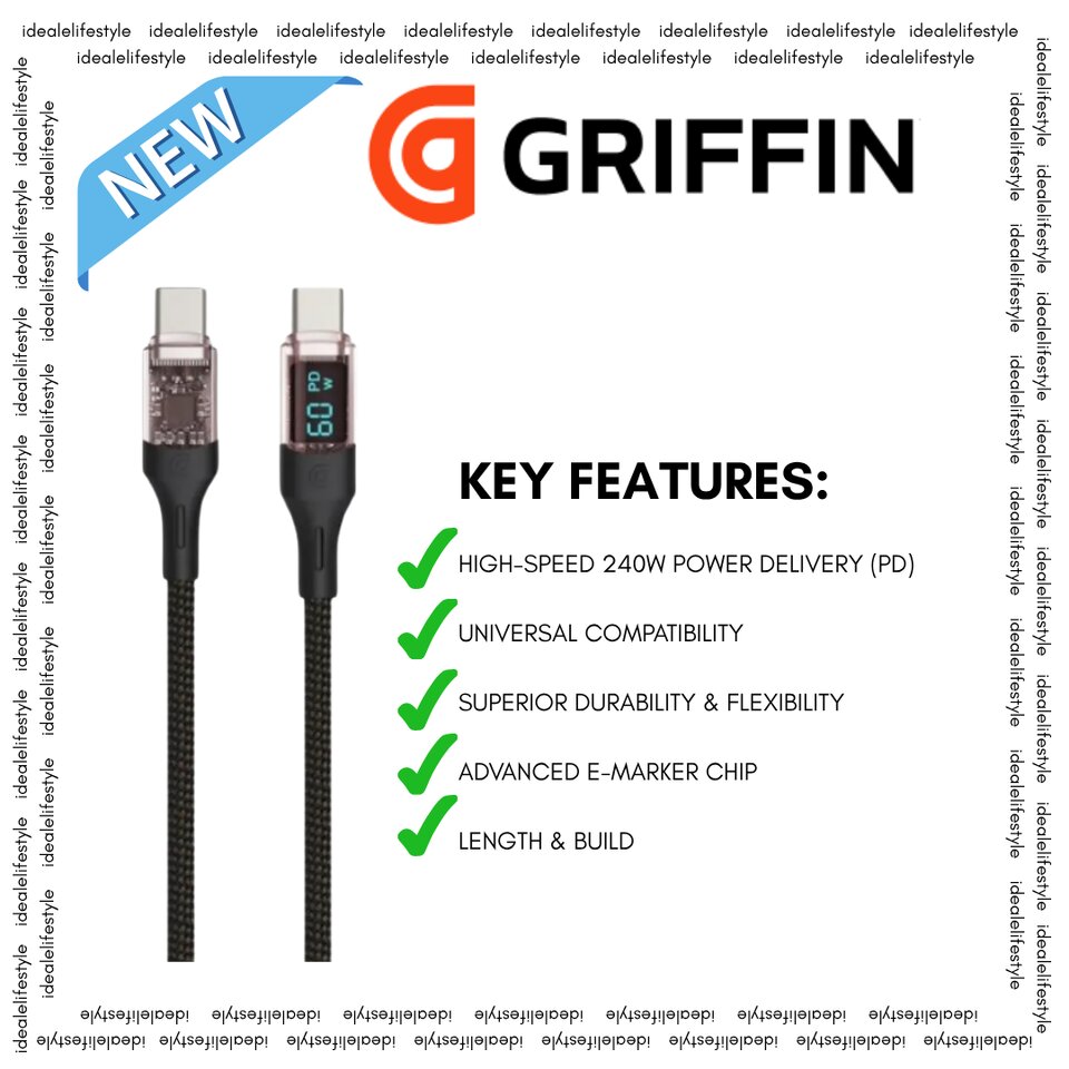griffin-chargesync-led-usb-c-cable-240w-12m-powerflex-silicone-duo-braided-fast-charging-data-transfer-cable-for-smartphones-tablets-laptops-and-more-260721044014